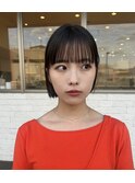 シースルーバンク×ミニボブ