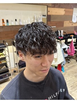 インフィニティー infinity HAIR SPACE BLOOM 縦落ちツイストスパイラルパーマ