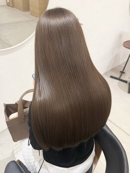 アミー 駒澤(Ammy komazawa)の写真/【駒沢公園徒歩3分】ダメージレスなコスメストレート、縮毛矯正が得意なサロン！[駒沢/髪質改善/縮毛矯正]