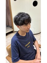 キューズ(CUES) マッシュパーマゆるめ