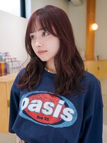 ニール シトロン 名古屋 伏見 丸の内(NEELU citron)&nbsp;【NEELU_ging】ワンカラーで作るボルドーカラー