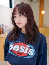 ニール シトロン 名古屋 伏見 丸の内(NEELU citron)&nbsp;【NEELU_ging】ワンカラーで作るボルドーカラー