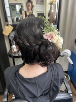 ジュン 小岩&nbsp;編み込み、ボリュームアップ