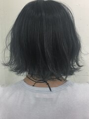 『bluefaces』 スケルトンブルー×ハイライトカラー