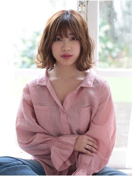 バルス(BLS) 抜け感、愛されミディ【 藤枝/髪質改善/カラー】