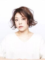 サラビューティーサイト 志免店(SARA Beauty Sight) 解放的なリラックス感のあるふわくしゅボブ