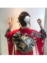 ファイブヘアーブティック(FIVE HairBoutique)&nbsp;前撮りのお手伝い