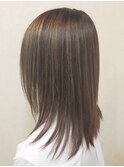 柔らかレイヤースタイル