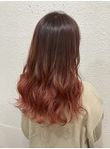 暖色グラデーションカラー