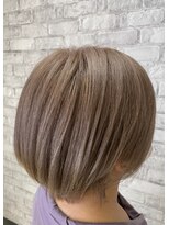 アース 新越谷店(HAIR&MAKE EARTH) 艶ブリーチカラー　透明感カラー　外国人風カラー