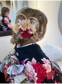 成人式/卒業式 ヘアメイク ヘアセット お客様スタイル