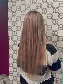 ルフレ 新宿本店1st(Reflet) プルエクステダイヤモンド110本　#新宿