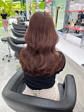 ディスコ 銀座(DISCO) ブリーチなしピンクベージュ