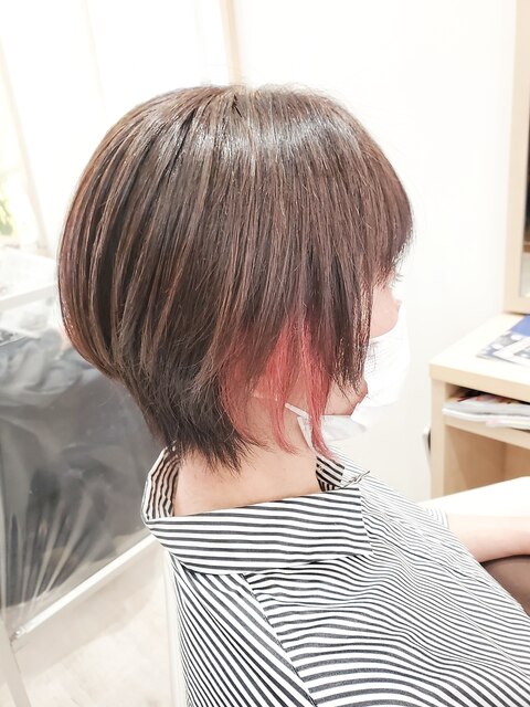 《HAIRZ》一原☆インナーカラーショート！