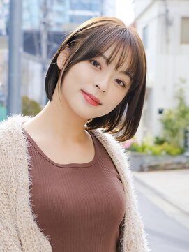 ミラリー トウキョウ(Mirareee Tokyo) 20代30代40代◎小顔ボブチョコレートカラー新宿代々木