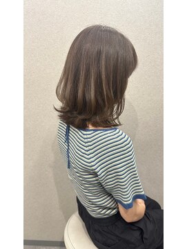 スラッシュ(SLASH) 髪質改善/グレージュ/透明感カラー/ナチュラル/