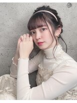 ニスル 上尾店(NISURU)&nbsp;似合わせカット/大人ガーリー/ダークアッシュ/着物/上尾/上尾駅