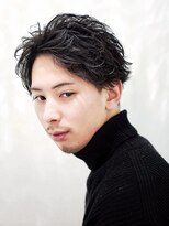 アルファ 新宿(alpha)&nbsp;フェザーパーマ/刈り上げセンターパート/サーフカール[新宿]