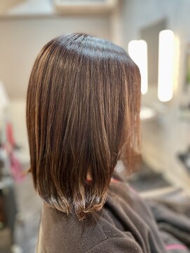 ファクトリービス(FACTORY bis) 50代M様 白髪抑制カラー+オーダーメイドトリートメント