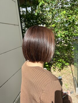 ファースト 長町店(first) 切りっぱなし×ベージュカラー