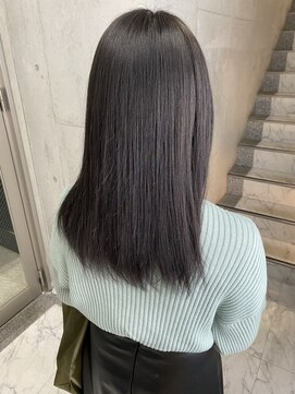 ルノン シェリー(LUNON cheliy) アッシュグレー/グレージュ/ダブルカラー/ブリーチ