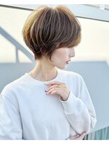 アンド ストーリーズ(&STORIES)&nbsp;ショートボブ髪型20代30代40代50代前髪あり前髪なし面長丸顔小林