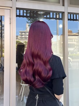 ミニム ヘアー(minim hair) 【minim×りの】チェリーピンク