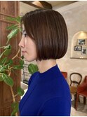 ★ミニボブ ワンレンボブ 顎ラインボブ 銀座 20代30代内巻きボブ