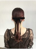 タイトねじりダウンスタイル