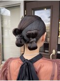ヘアセット/タイトアレンジ/ツインスタイル
