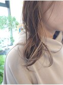 シルバーベージュインナーカラーハイトーン日吉