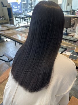 アコーズ ヘア トクシゲ(accord s hair Tokushige) 髪質改善カラー/ナチュラルカラー/艶髪ロングヘア