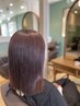 【新規限定♪】カット+カラー（リタッチ）+2stepケアTR￥7000