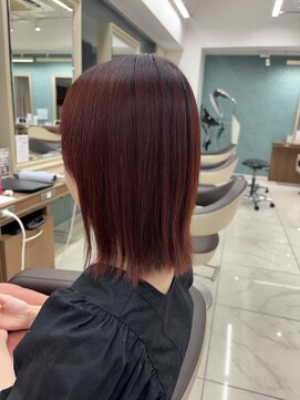 アッシュ 下北沢店(Ash) レッドブラウンカラー