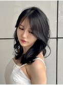 小顔くびれレイヤー × シアーブラック