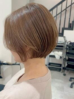 ドクターズサロン レラパールの写真/キレイなシルエットが自慢の似合わせCut★艶髪仕上げで360度どこからみても美しいStyleを実現*