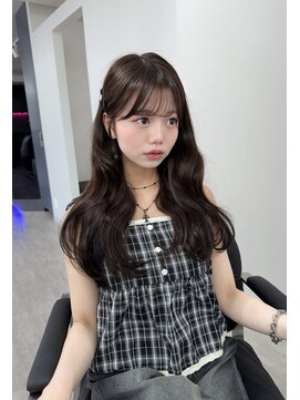 リノ(RLINO) 前髪カット/顔まわりカット/ベージュカラー