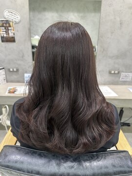 ビブ(VIV) 透明感カラー/ラベンダーブラウン/髪質改善/韓国