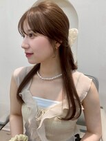 ノイ 銀座(noi)&nbsp;顔周りレイヤーカットロングレイヤーボブ韓国ヘアハッシュカット