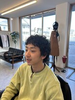 岡田理髪処&nbsp;ショートパーマスタイル