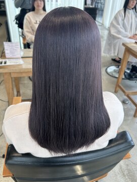 ヘアーメイク アディクト(HAIR MAKE addict) ダークラベンダーカラー