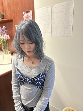 デン(den) ハイトーン パールブルー