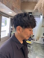 メロウ(mellow)&nbsp;ふわっと自然な大人シャドウパーマ★