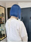 ブリーチ/ダブルカラー/前髪カット/ボブ/カラー/カット/学割