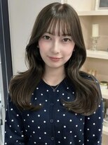 カノエ(canoe)&nbsp;グレージュカラー顔周りレイヤー20代～50代【西新大濠荒戸】
