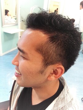 CAN sis坂店 ハードパーマボウズ