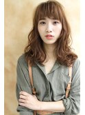 【尼崎】大人ウェーブ!切りっぱなしボブマッシュウルフオン眉