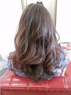 アトリエ ミム 二子玉川店(atelier mim) グレージュカラー×デジタルパーマ<二子玉川店>