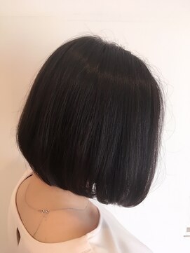 パティオン(PATIONN) 小顔効果のあるあごラインボブ☆内巻きパーマで外ハネ防止効果☆