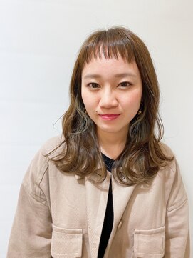 ニフティ(NIFTY) ショートバング/オン眉/ハイライト/熊本/上通